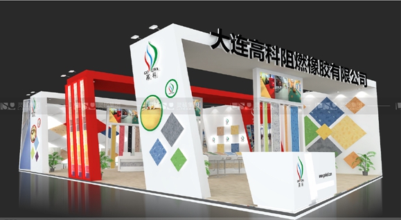 大連高科-地面材料展臺設(shè)計(jì)案例