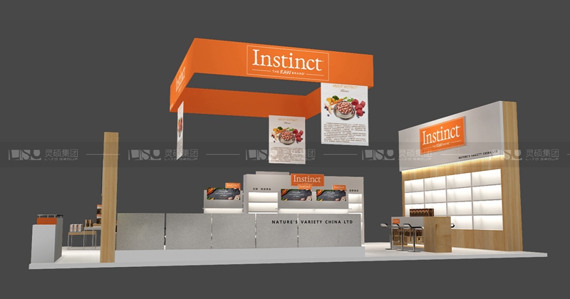 天然百利-寵物展展臺設(shè)計(jì)案例