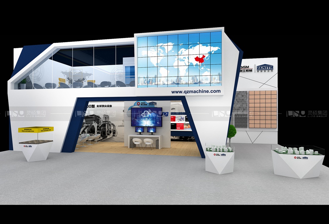泉工-寶馬展展臺(tái)設(shè)計(jì)案例