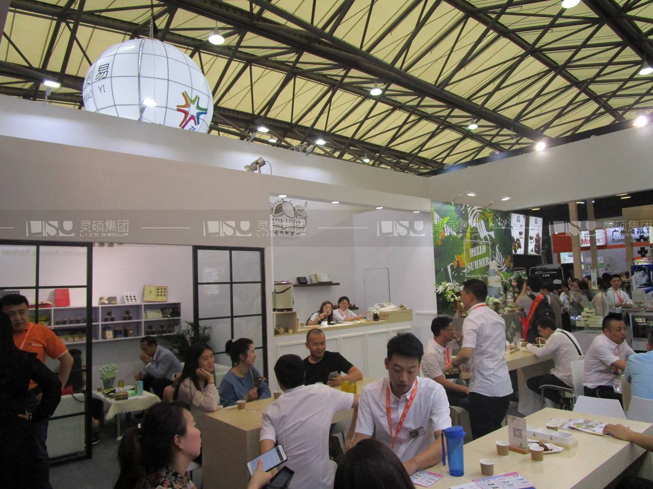 可可琳納-焙烤展展臺設(shè)計案例