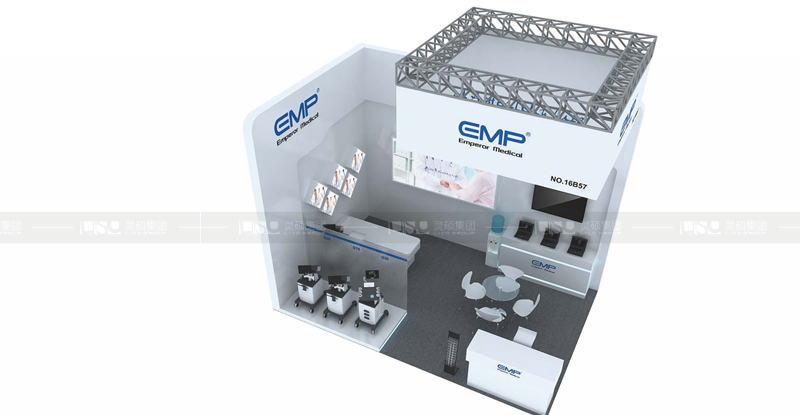 國外展臺設(shè)計搭建-恩普電子