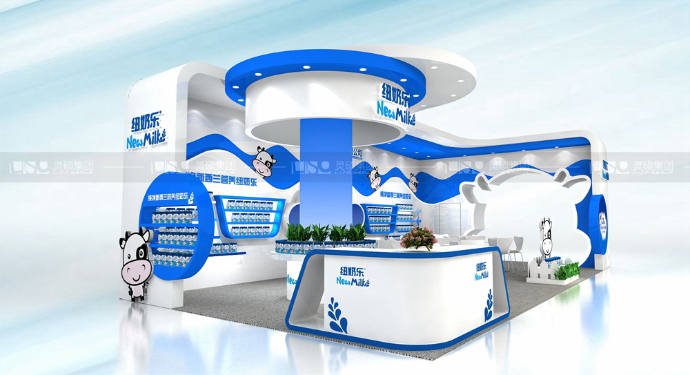 紐奶樂-孕嬰童展臺(tái)設(shè)計(jì)案例