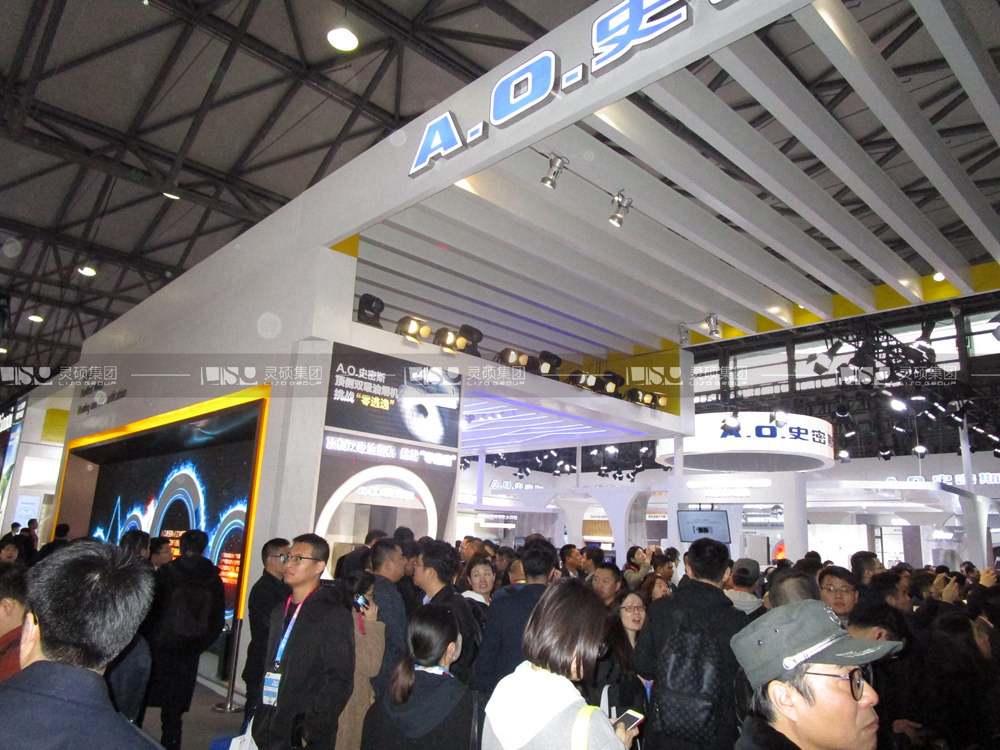 A.O.史密斯-AWE展臺設(shè)計案例