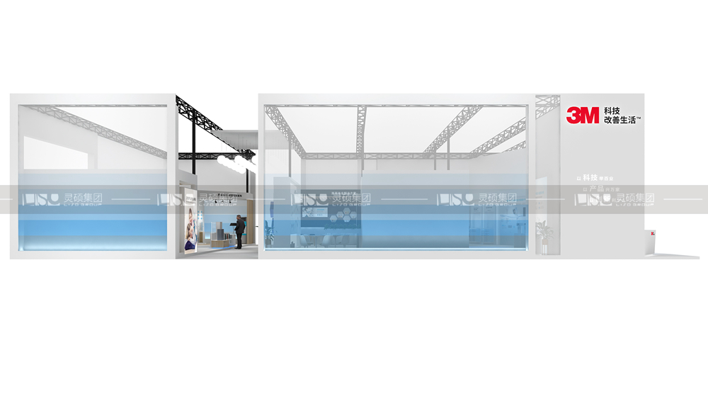 3M-AWE展臺設(shè)計搭建案例