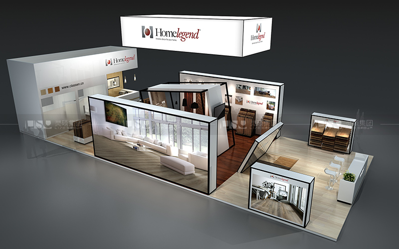 家傳奇-地材展臺設(shè)計(jì)搭建案例