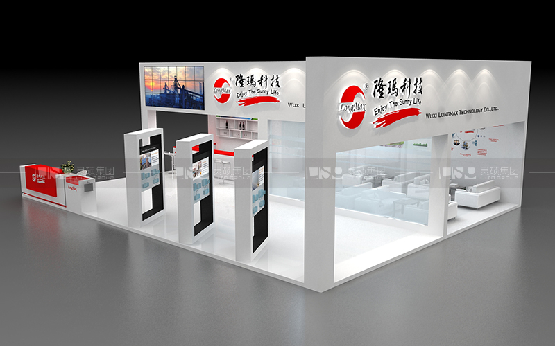 隆瑪-光伏展臺(tái)設(shè)計(jì)搭建案例