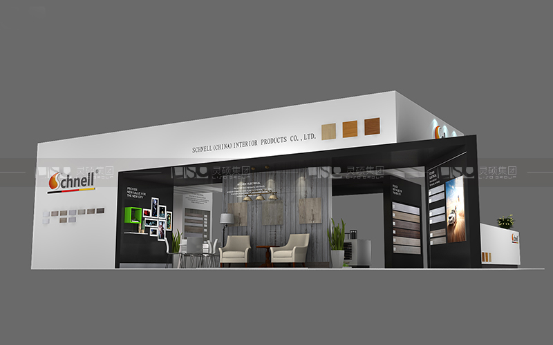 施奈爾-地材展臺設(shè)計(jì)搭建案例