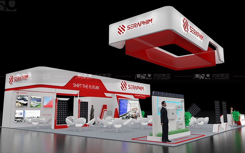 賽拉弗-光伏展臺(tái)設(shè)計(jì)搭建案例