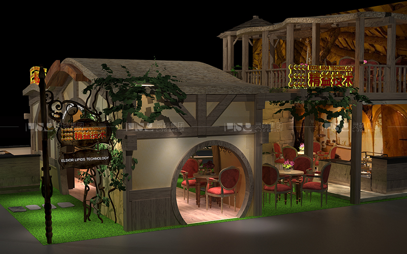 精益油脂-焙烤展臺(tái)設(shè)計(jì)搭建案例