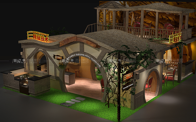 精益油脂-焙烤展臺(tái)設(shè)計(jì)搭建案例