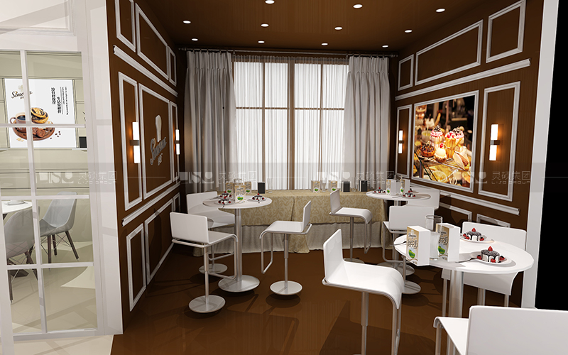 輝山-焙烤展臺設(shè)計搭建案例