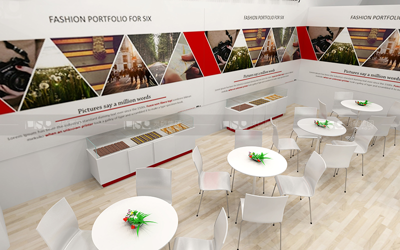 欣融-食品添加劑展臺(tái)設(shè)計(jì)搭建案例