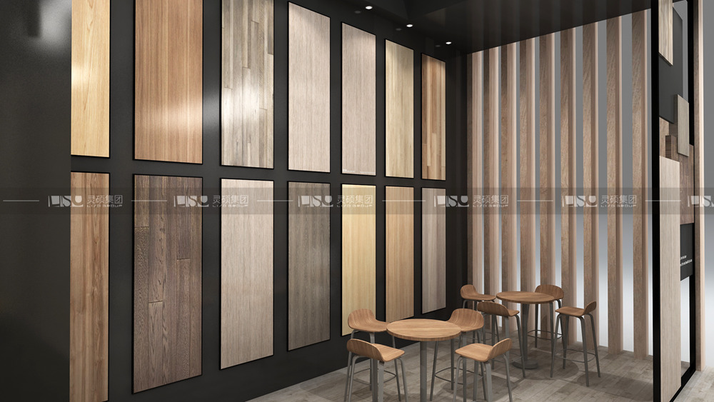 富得利-地材展臺設(shè)計搭建案例