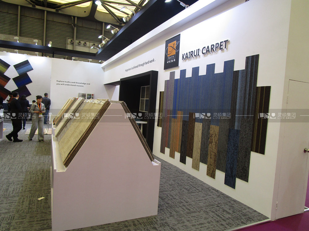 凱瑞-地材展臺設(shè)計搭建案例