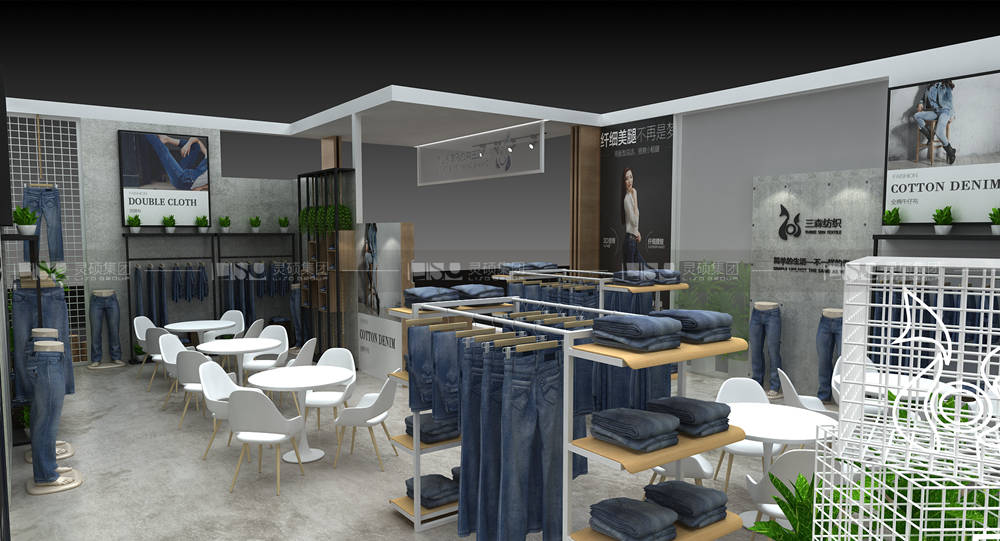 三森-紡織面輔料展臺(tái)設(shè)計(jì)搭建案例