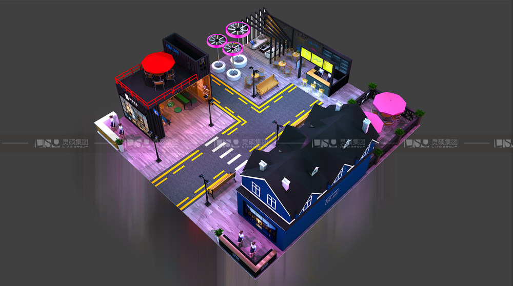 尚美-酒店展臺(tái)設(shè)計(jì)搭建案例