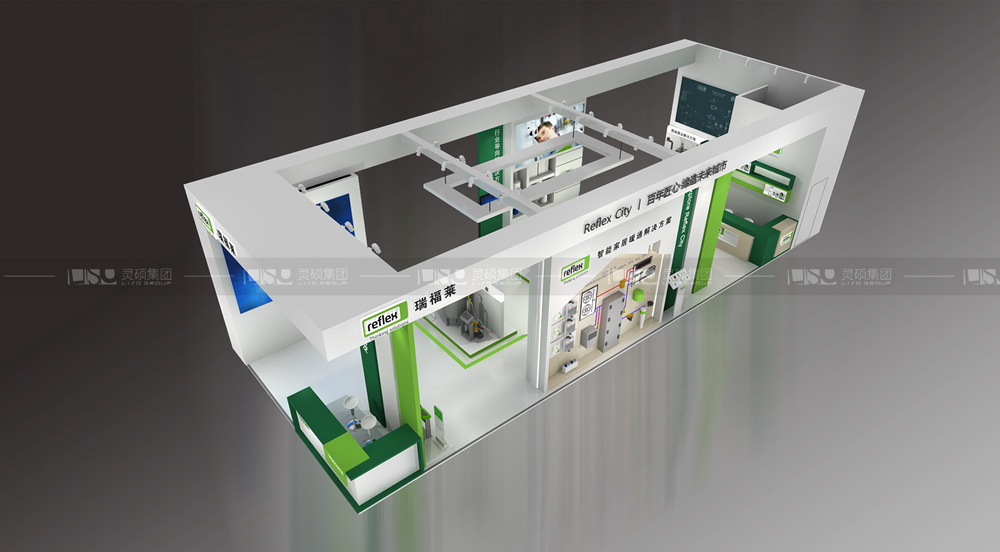 瑞福萊-制冷展臺設(shè)計搭建案例