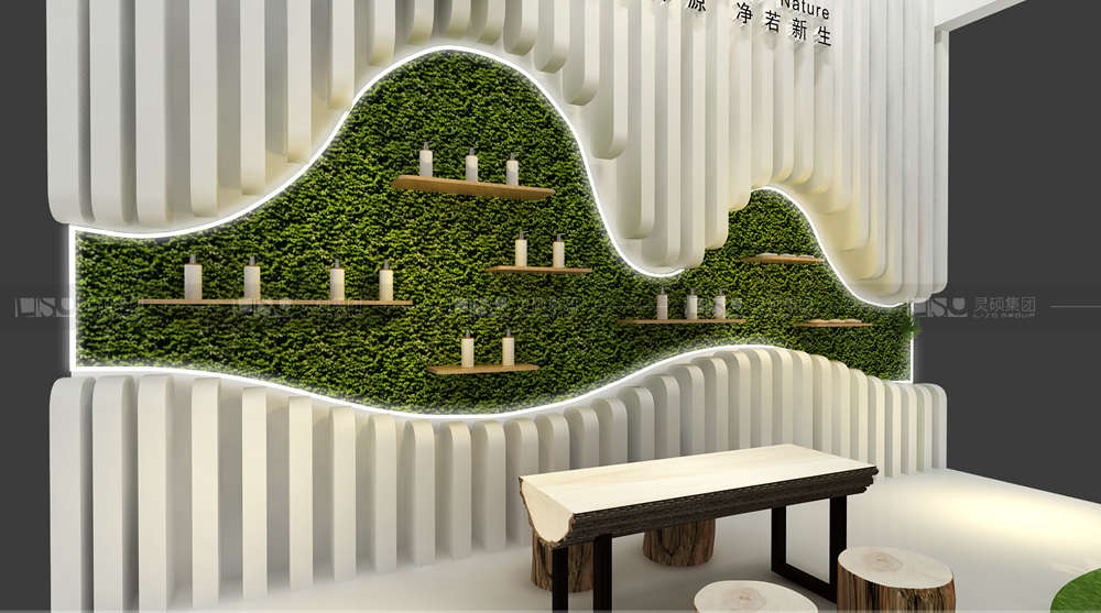 泰蓮-美容展展臺設(shè)計案例