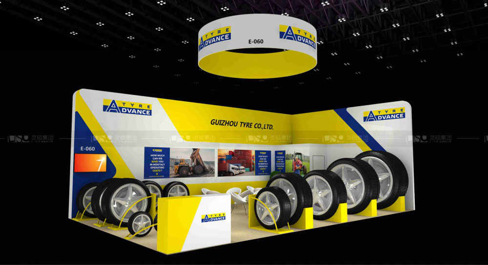 國外展臺(tái)設(shè)計(jì)搭建-貴州輪胎