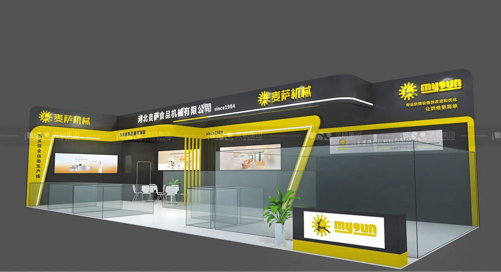 麥薩-焙烤展展臺設(shè)計(jì)案例