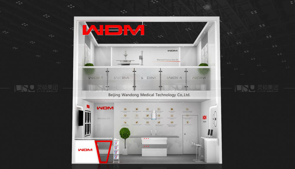 國(guó)外展臺(tái)設(shè)計(jì)搭建-萬(wàn)東醫(yī)療
