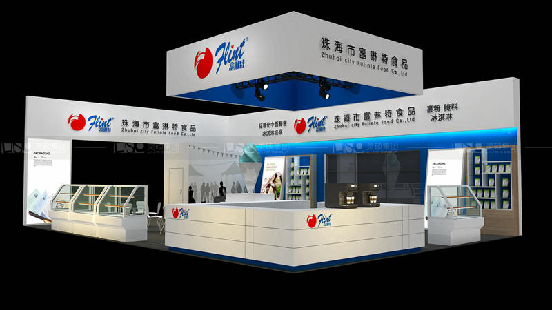 富琳特-酒店用品展臺設(shè)計案例