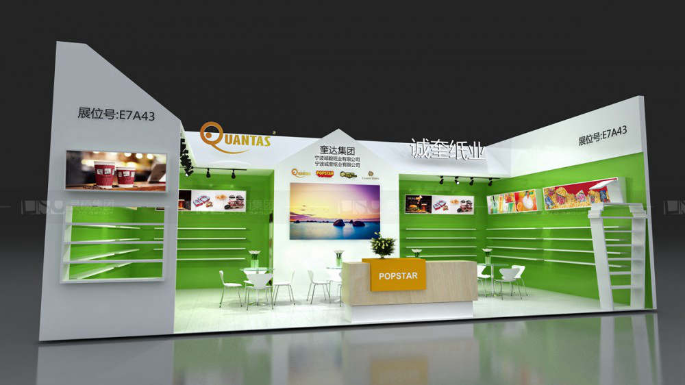 亮奎-焙烤展展臺設(shè)計(jì)案例