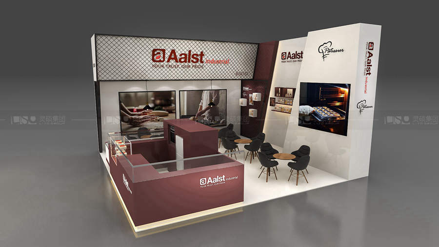 奧世-焙烤展展臺設計案例