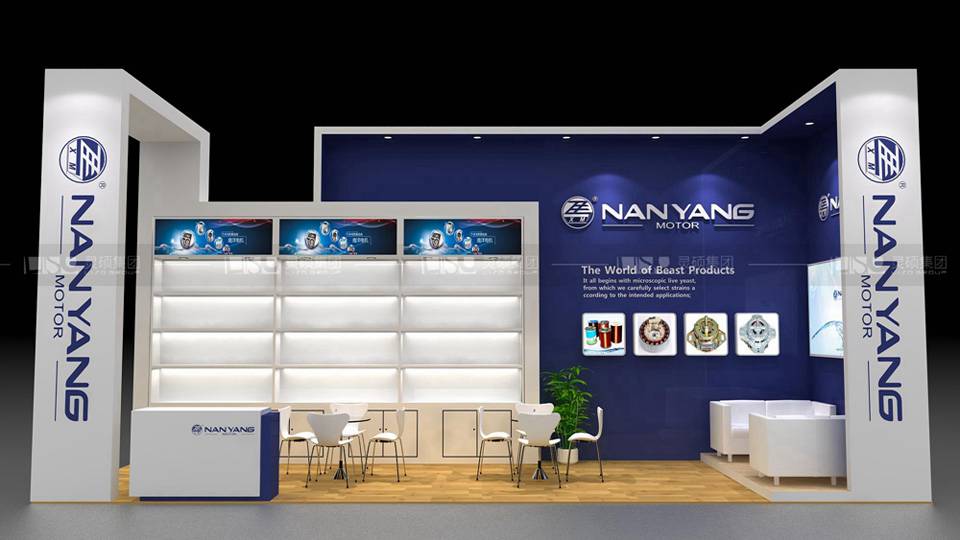 南洋電機-AWE展臺設(shè)計案例