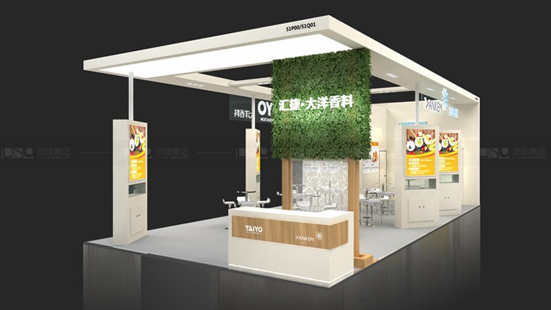 匯捷食品-FIC展展臺設計案例