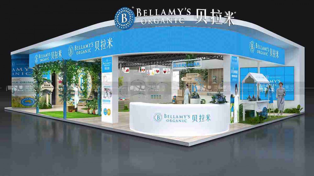 貝拉米—CBME孕嬰童展臺設(shè)計(jì)案例