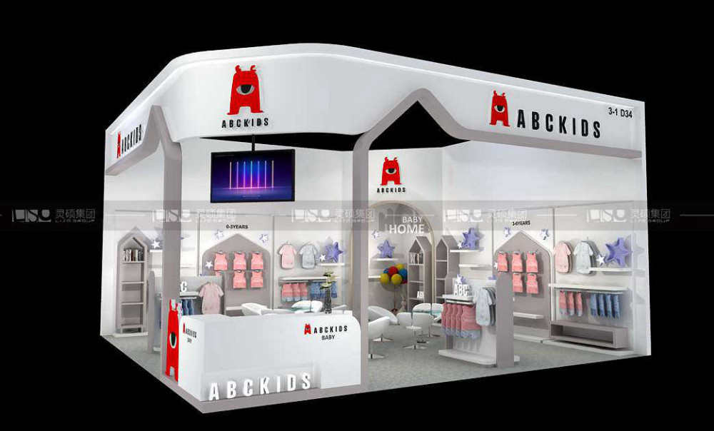 ABCkids-CBME孕嬰童展展臺設(shè)計案例