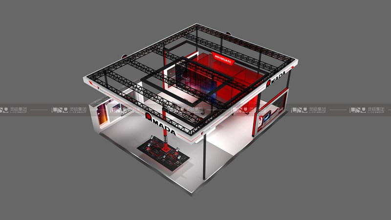 Amada-2019年上海展會(huì)展臺(tái)設(shè)計(jì)案例