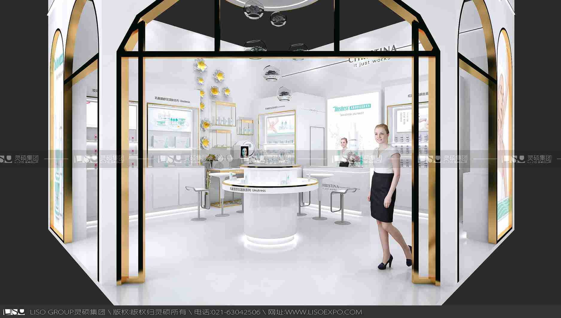 安悅-2019年上海展會(huì)展臺設(shè)計(jì)案例