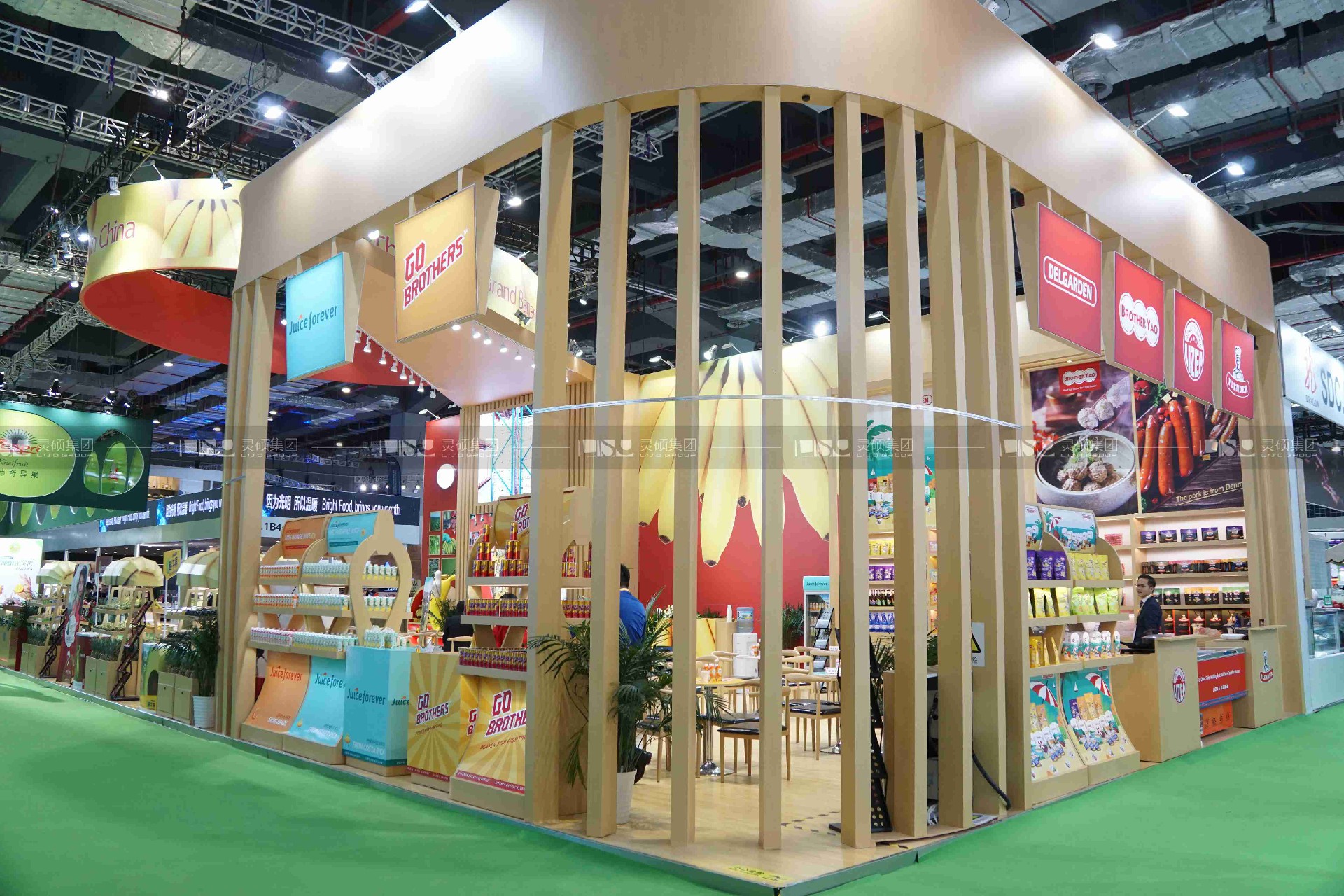 佳農(nóng)-上海展會展臺設(shè)計搭建案例