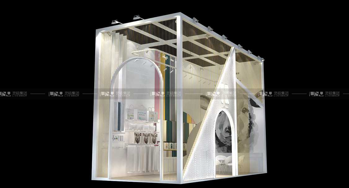 可瑞樂-2019年上海展會展臺設(shè)計案例