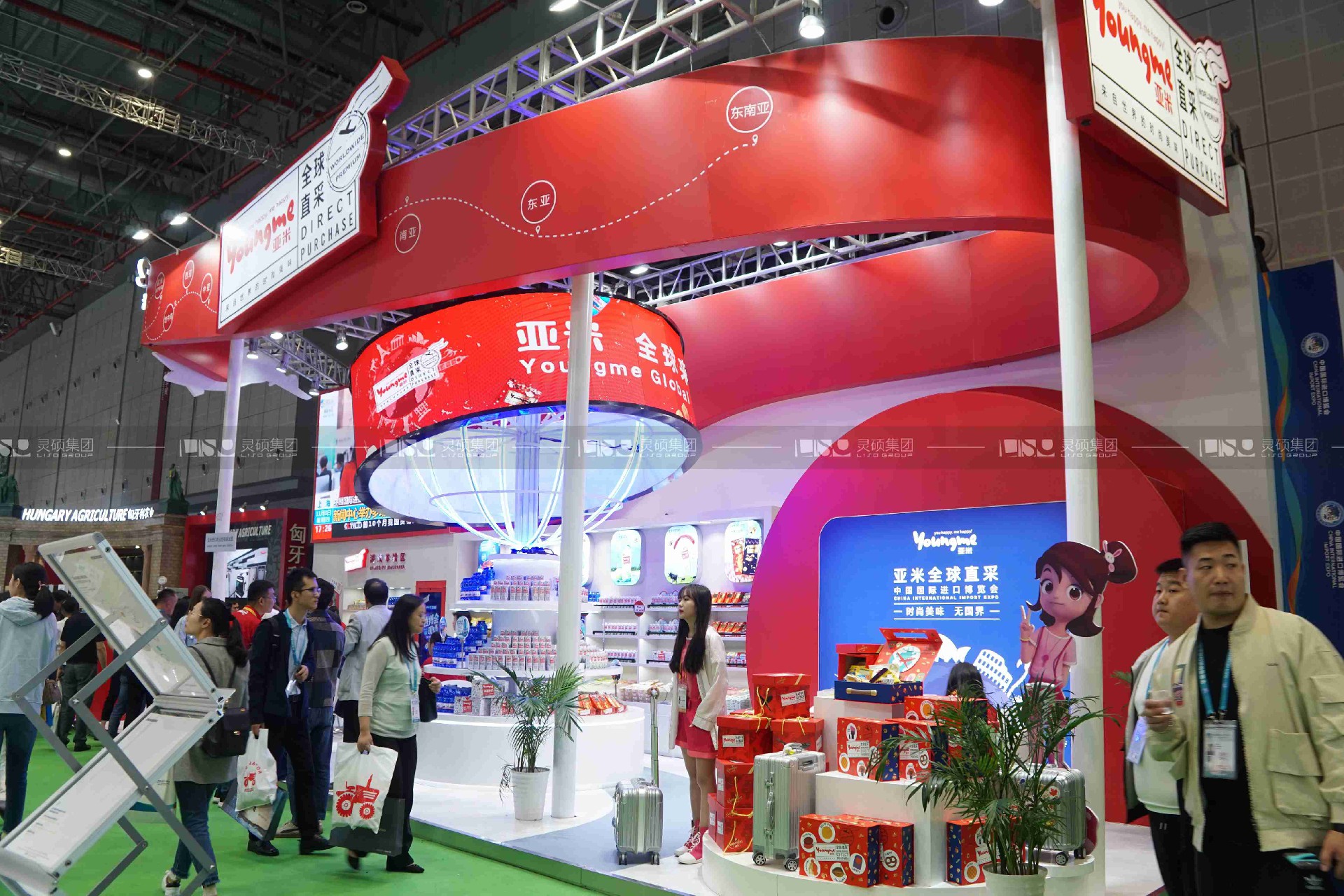 來伊份-2019年上海展會展臺設(shè)計案例