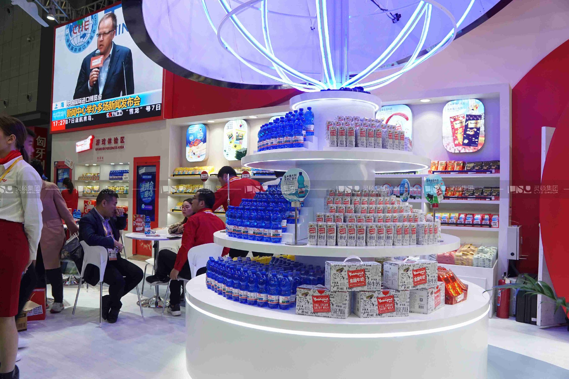 來伊份-2019年上海展會展臺設(shè)計案例