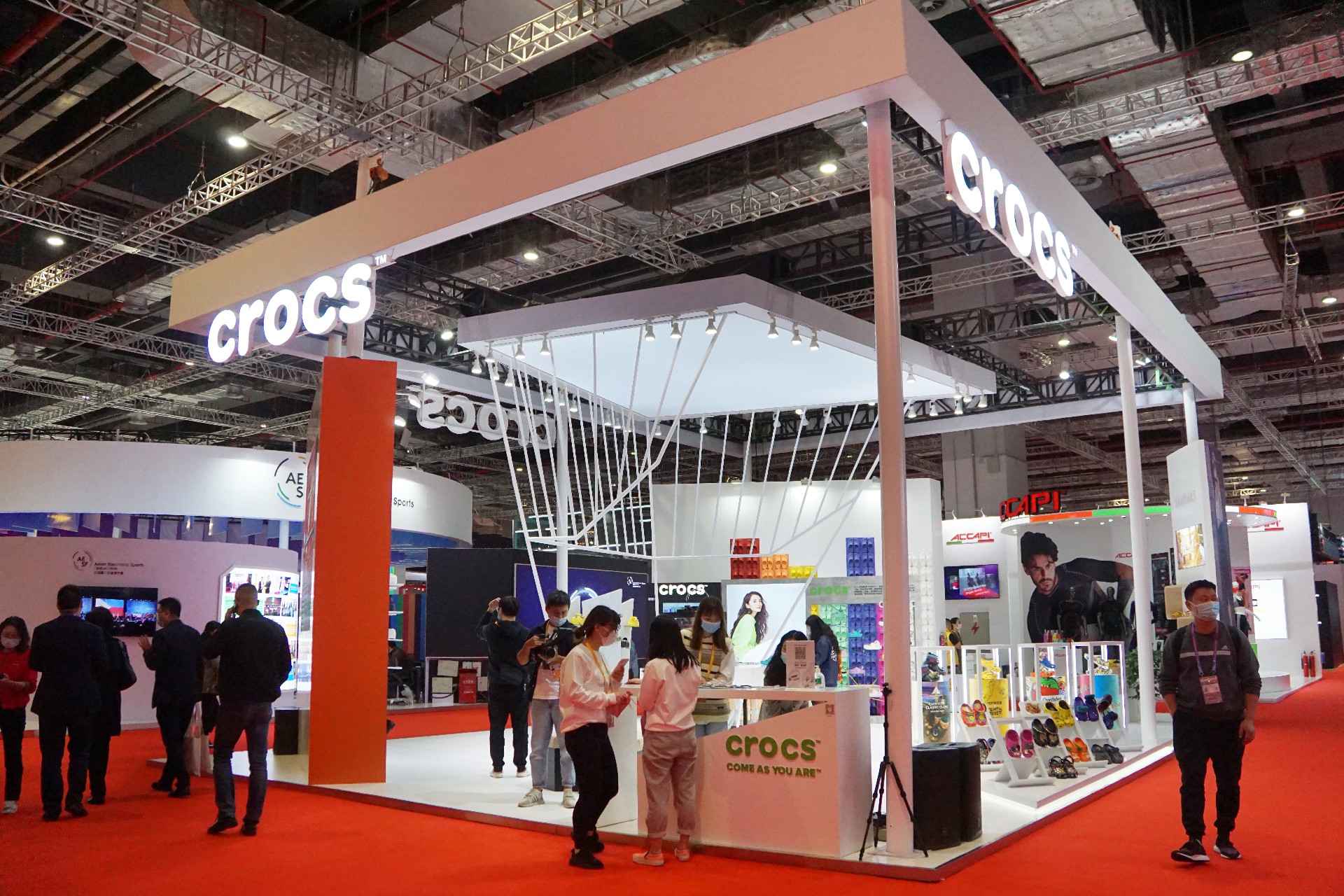 卡駱馳crocs-上海展會(huì)展臺(tái)設(shè)計(jì)