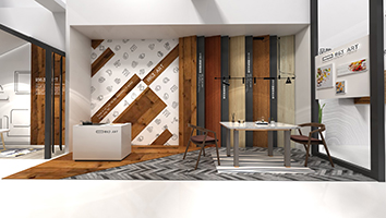 德爾集團—地面材料展展臺設(shè)計案例