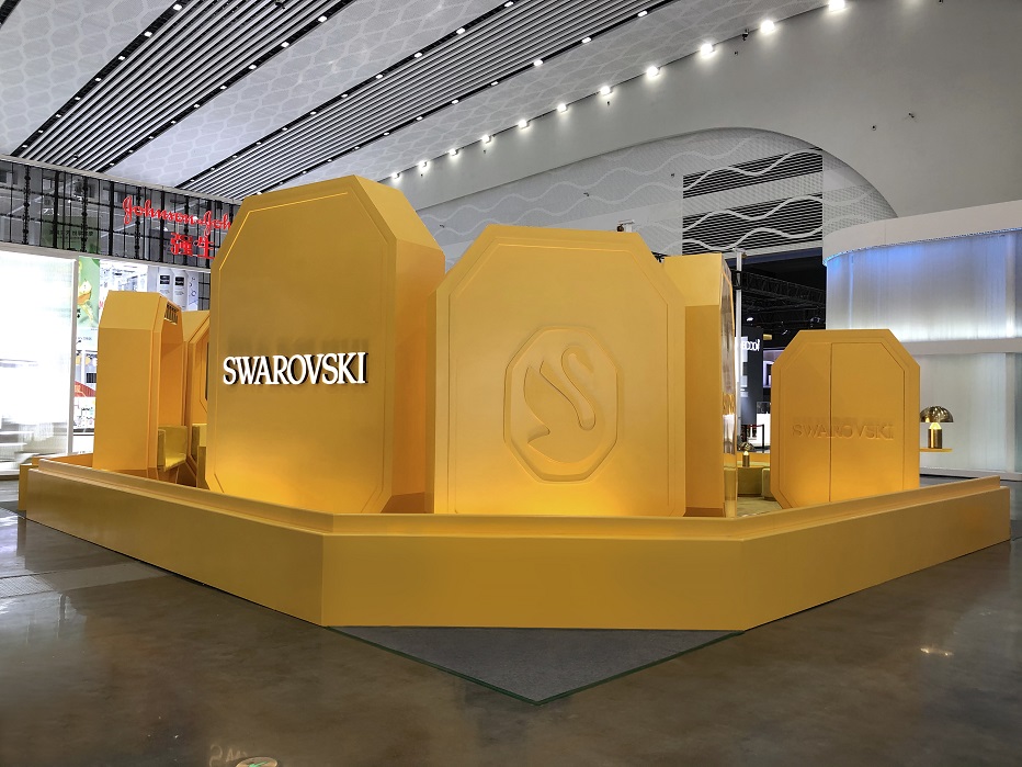 施華洛世奇-消博會展臺設(shè)計搭建案例