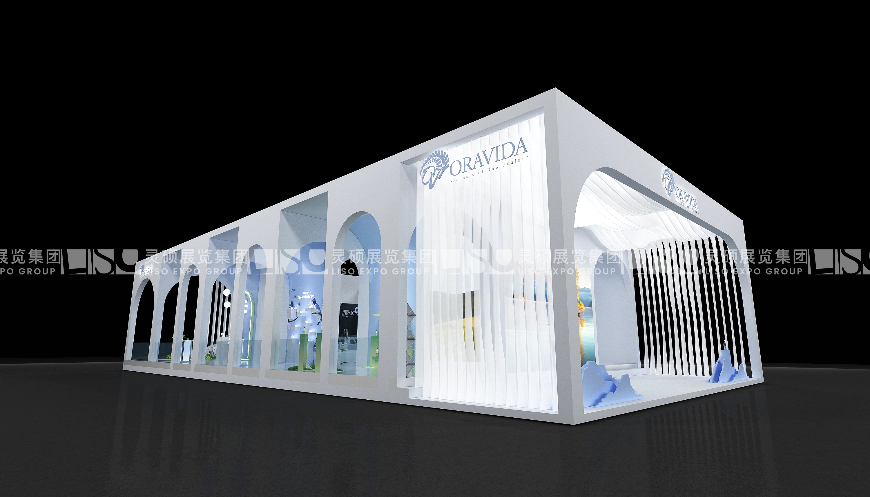 蘭維樂-上海展會展臺設(shè)計案例