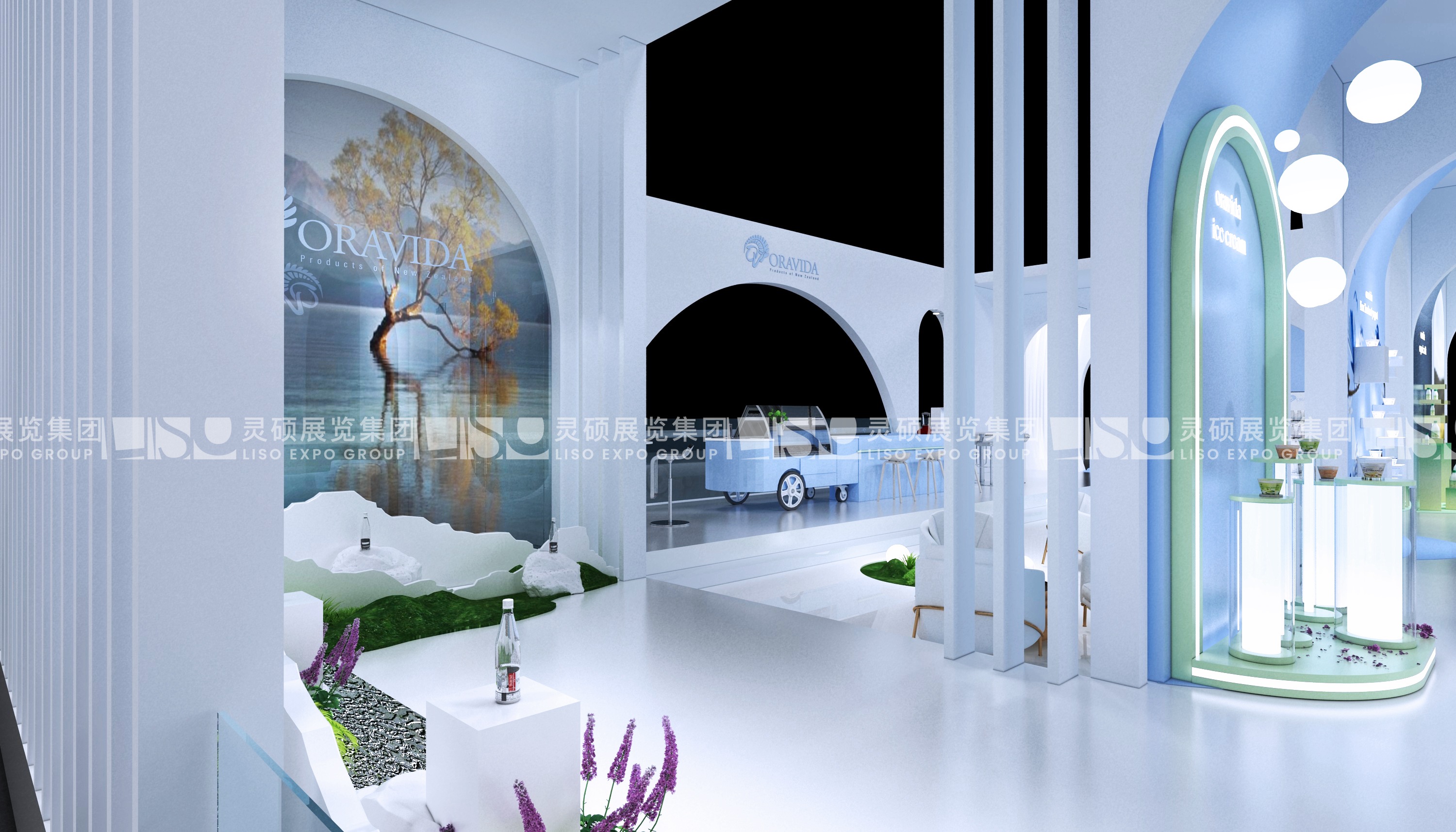 蘭維樂-上海展會展臺設(shè)計案例