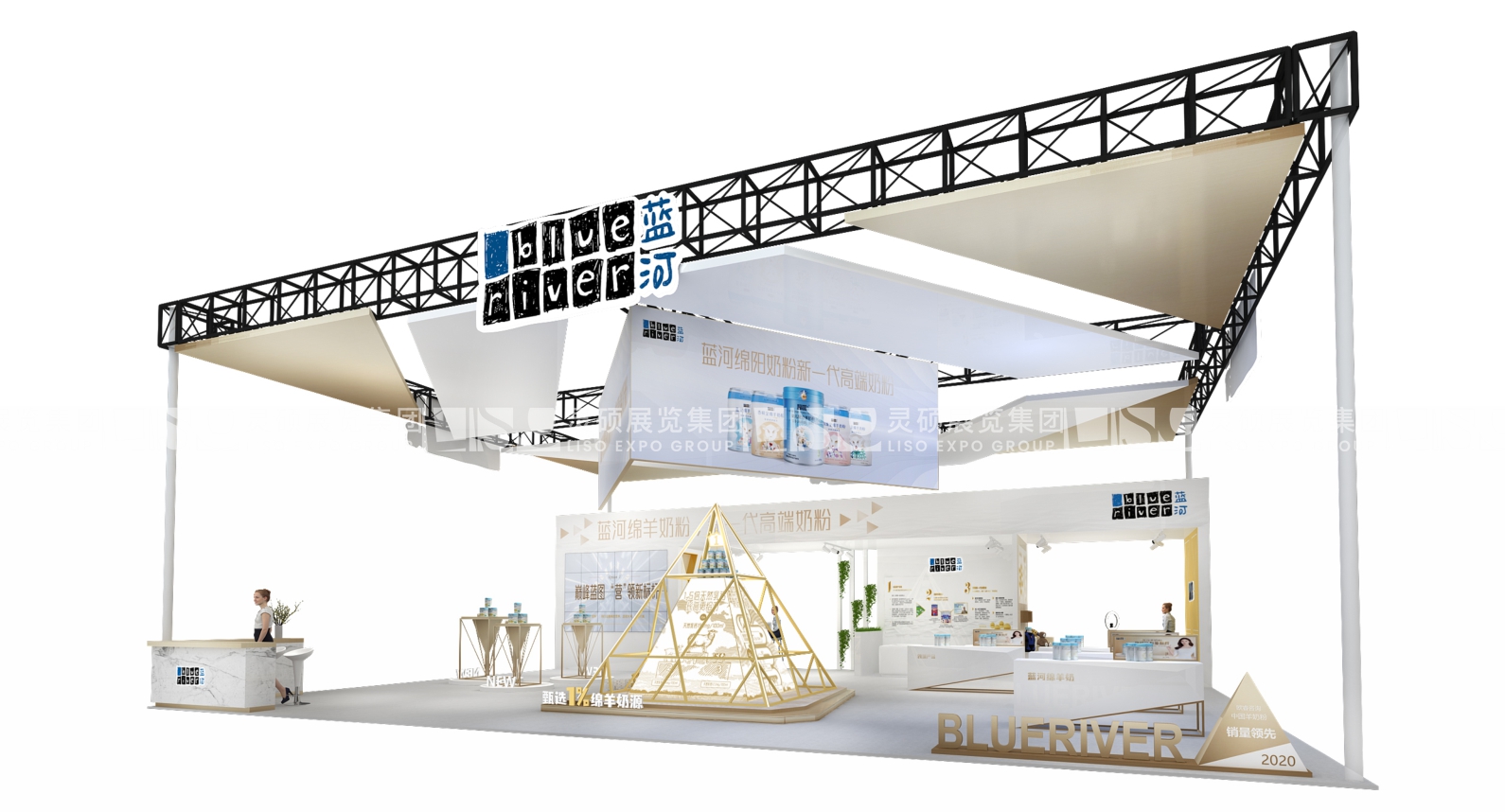 藍(lán)河-上海展會展臺設(shè)計搭建案例