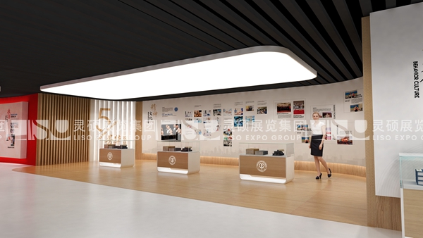 優(yōu)秀的企業(yè)展廳設(shè)計有助于提升企業(yè)的品牌形象