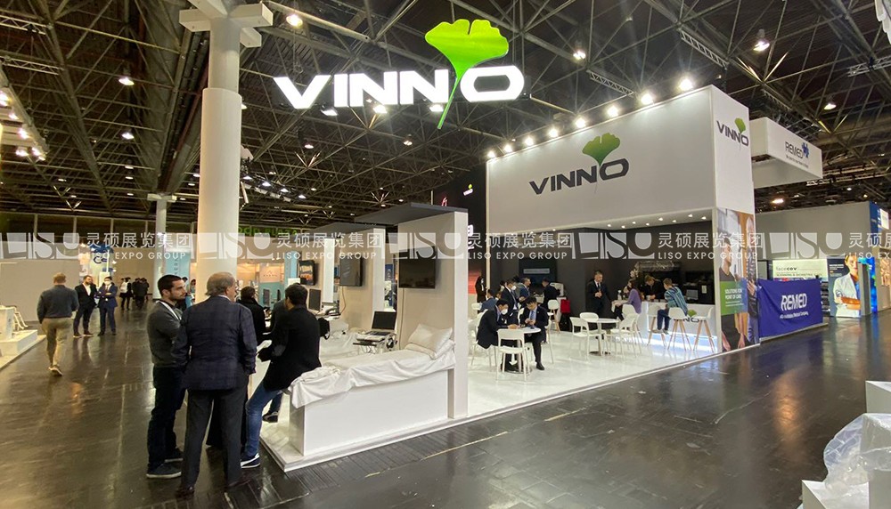 國外展臺設(shè)計搭建案例-飛依諾