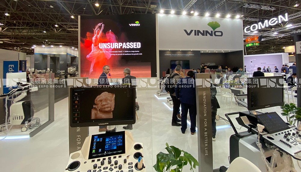 國外展臺設(shè)計搭建案例-飛依諾