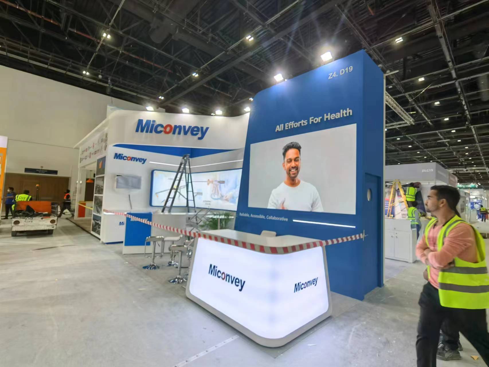 國外展臺設(shè)計搭建-邁科唯