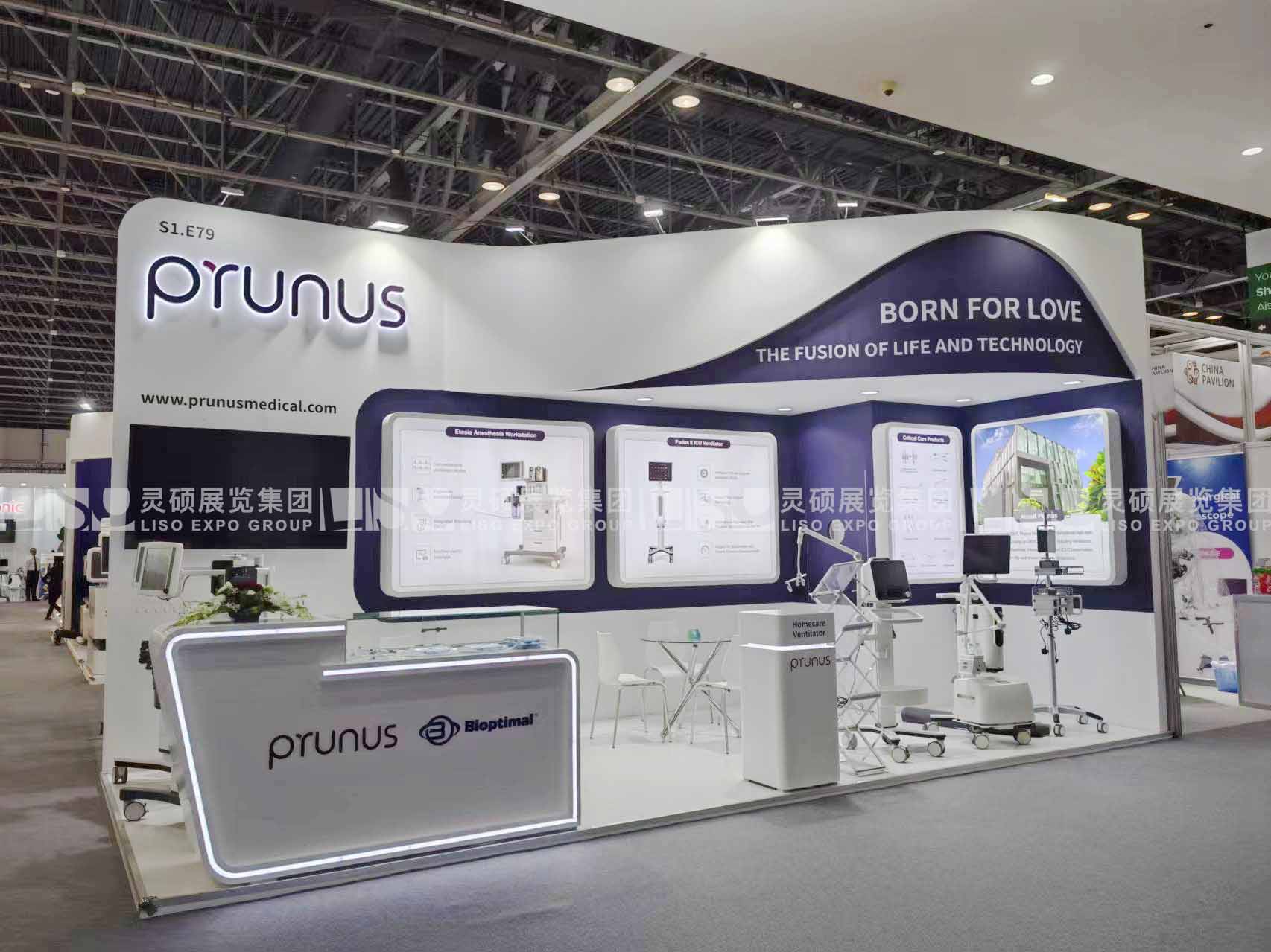 國外展臺(tái)設(shè)計(jì)搭建-普博