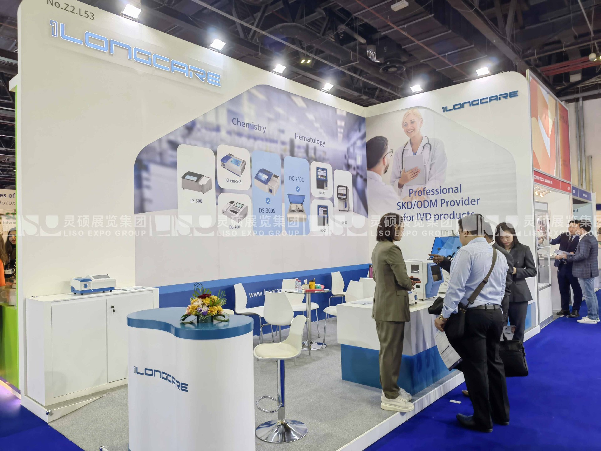 國外展臺設(shè)計搭建-朗凱